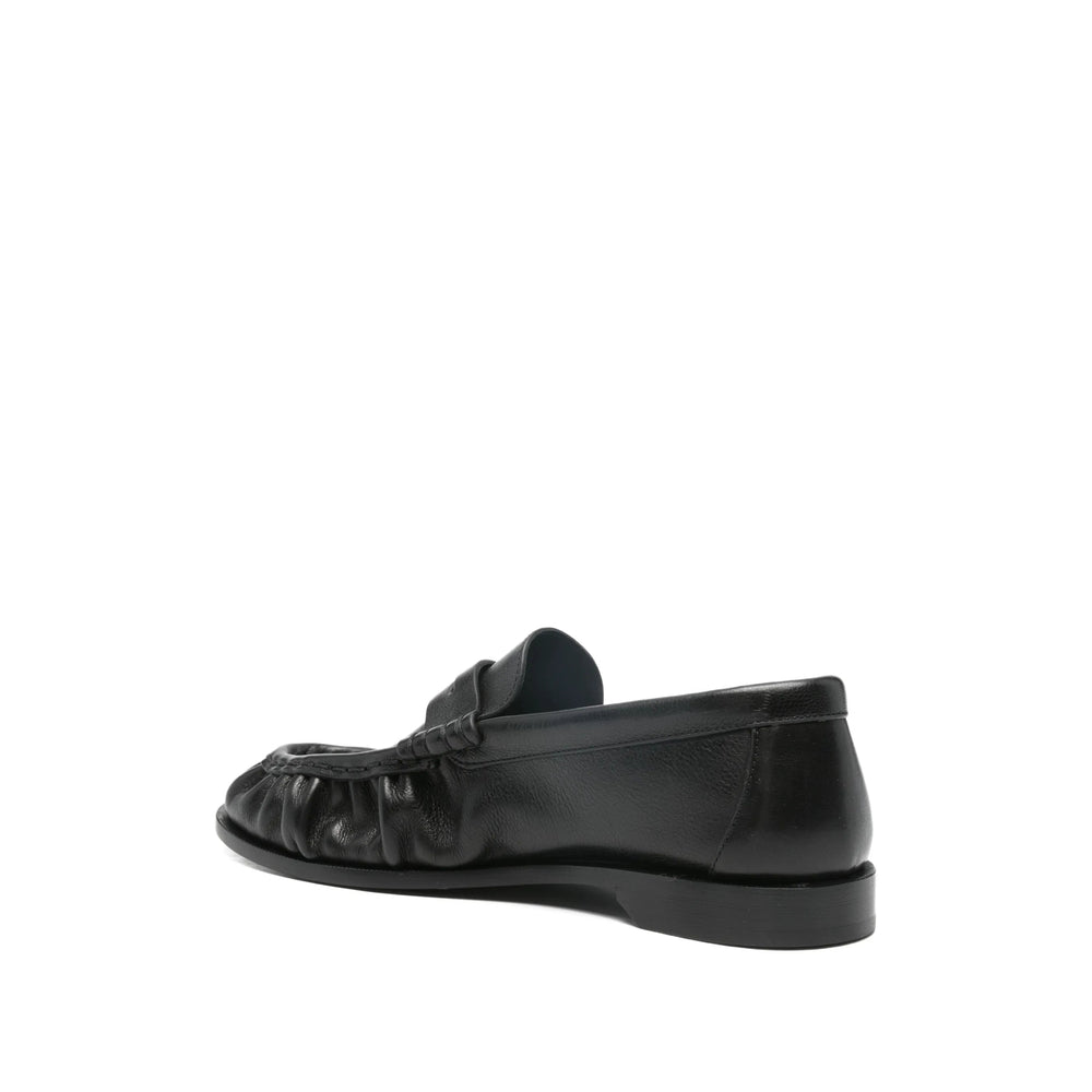 Saint Laurent Black Loafers Women SAINT LAURENT