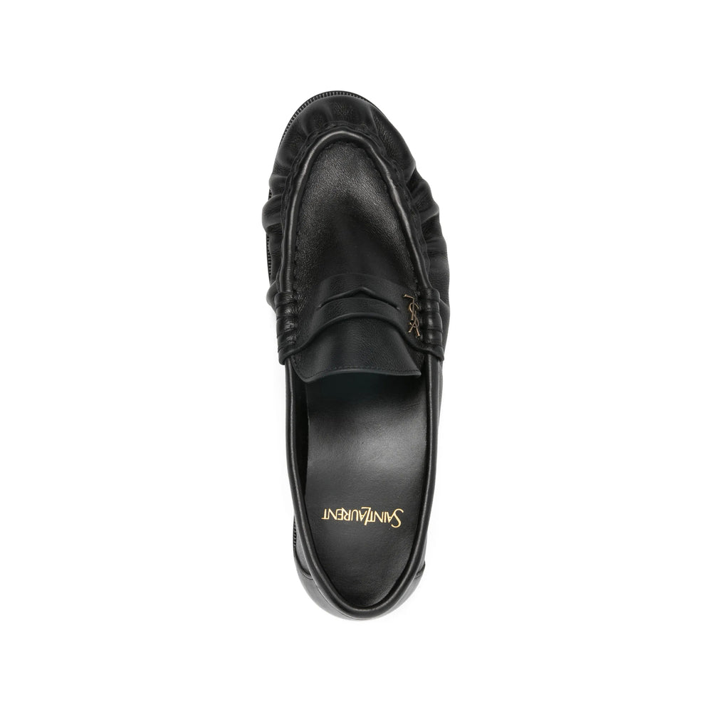 Saint Laurent Black Loafers Women SAINT LAURENT