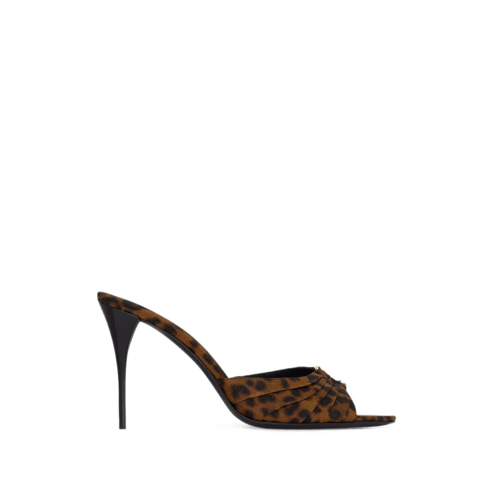Saint Laurent Brown Shoes Women SAINT LAURENT