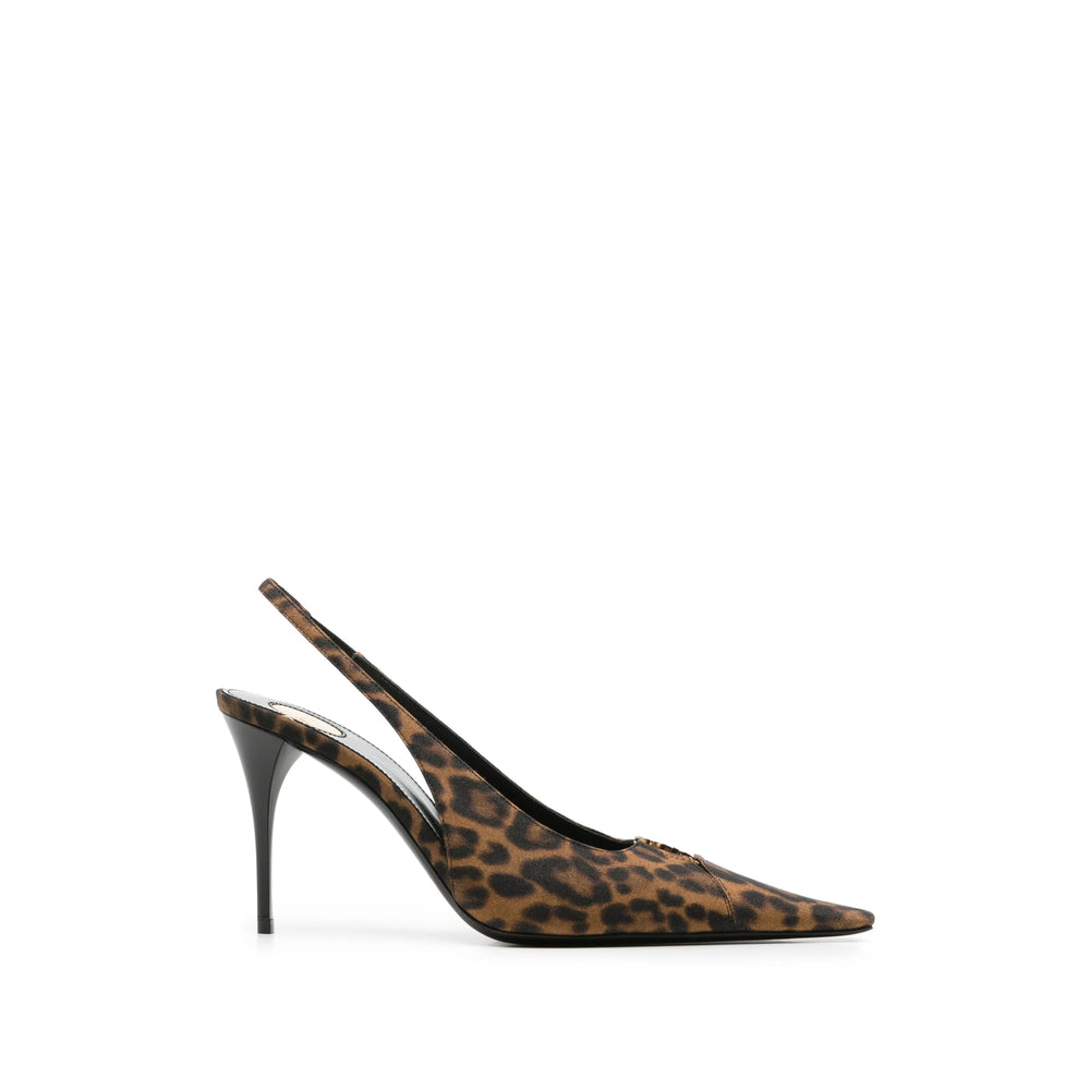 Saint Laurent Brown Shoes Women SAINT LAURENT