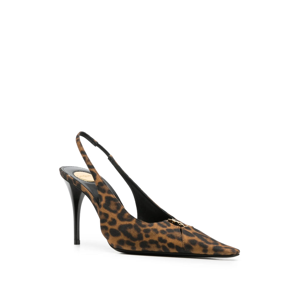 Saint Laurent Brown Shoes Women SAINT LAURENT