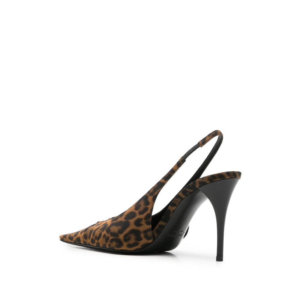 Saint Laurent Brown Shoes Women SAINT LAURENT