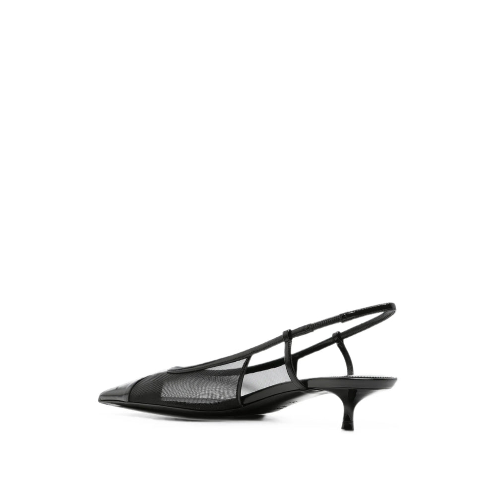 Saint Laurent Black Shoes Women SAINT LAURENT