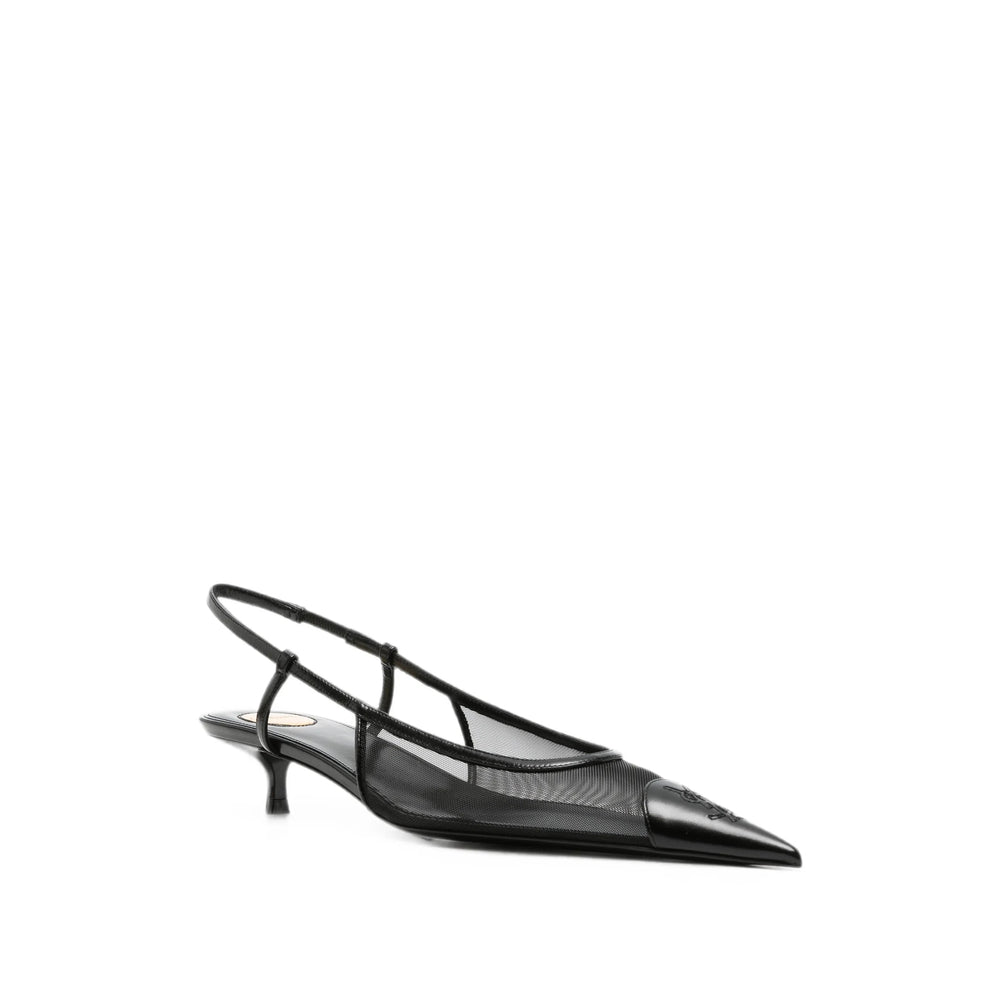 Saint Laurent Black Shoes Women SAINT LAURENT