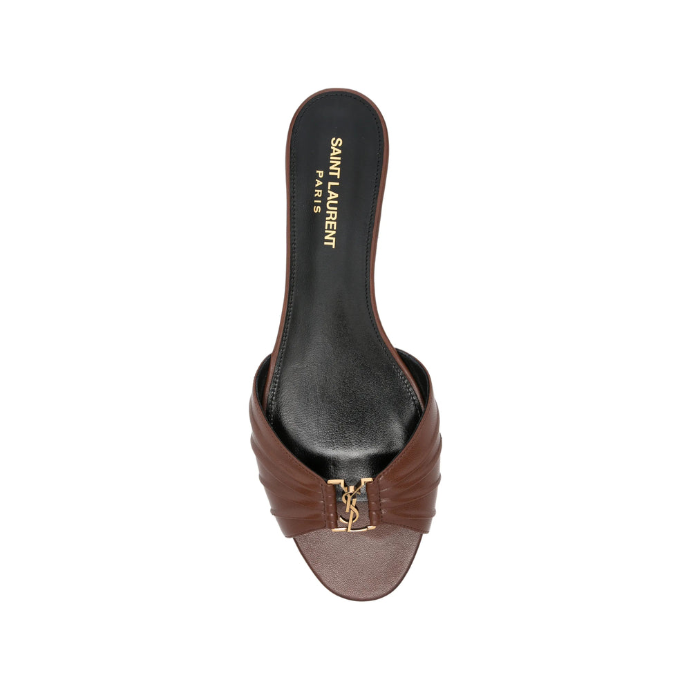Saint Laurent Brown Shoes Women