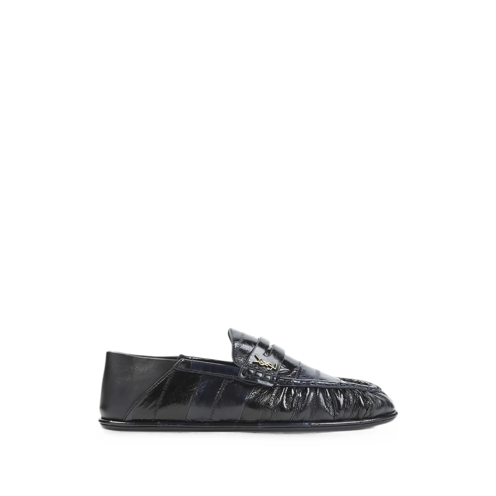 Saint Laurent Blue Loafers Women SAINT LAURENT