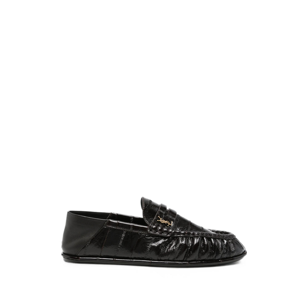 Saint Laurent Brown Loafers Women SAINT LAURENT