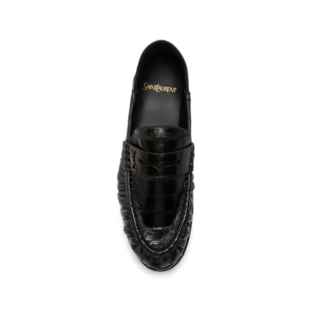 Saint Laurent Brown Loafers Women SAINT LAURENT