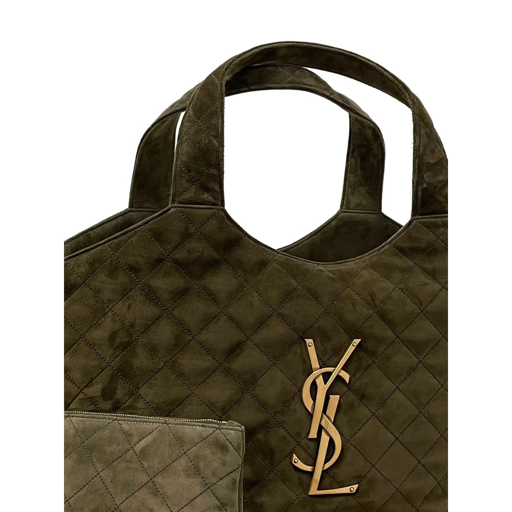 Saint Laurent Green Tote Bags Women SAINT LAURENT