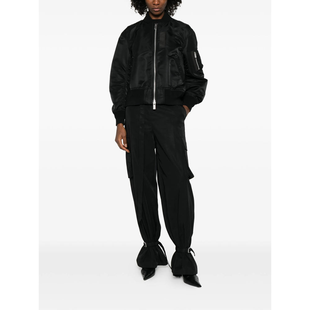 Sacai Black Jackets - Bomber Jackets Women SACAI