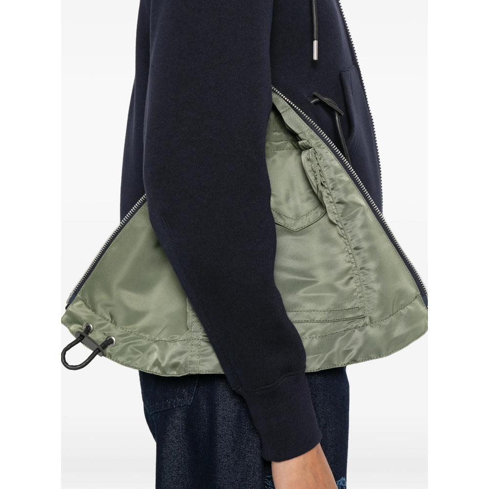 Sacai Blue Tops - Hoodies Women SACAI