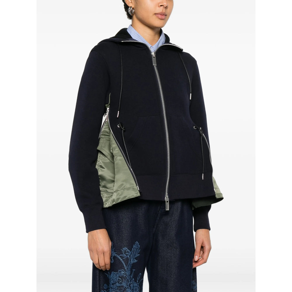 Sacai Blue Tops - Hoodies Women SACAI