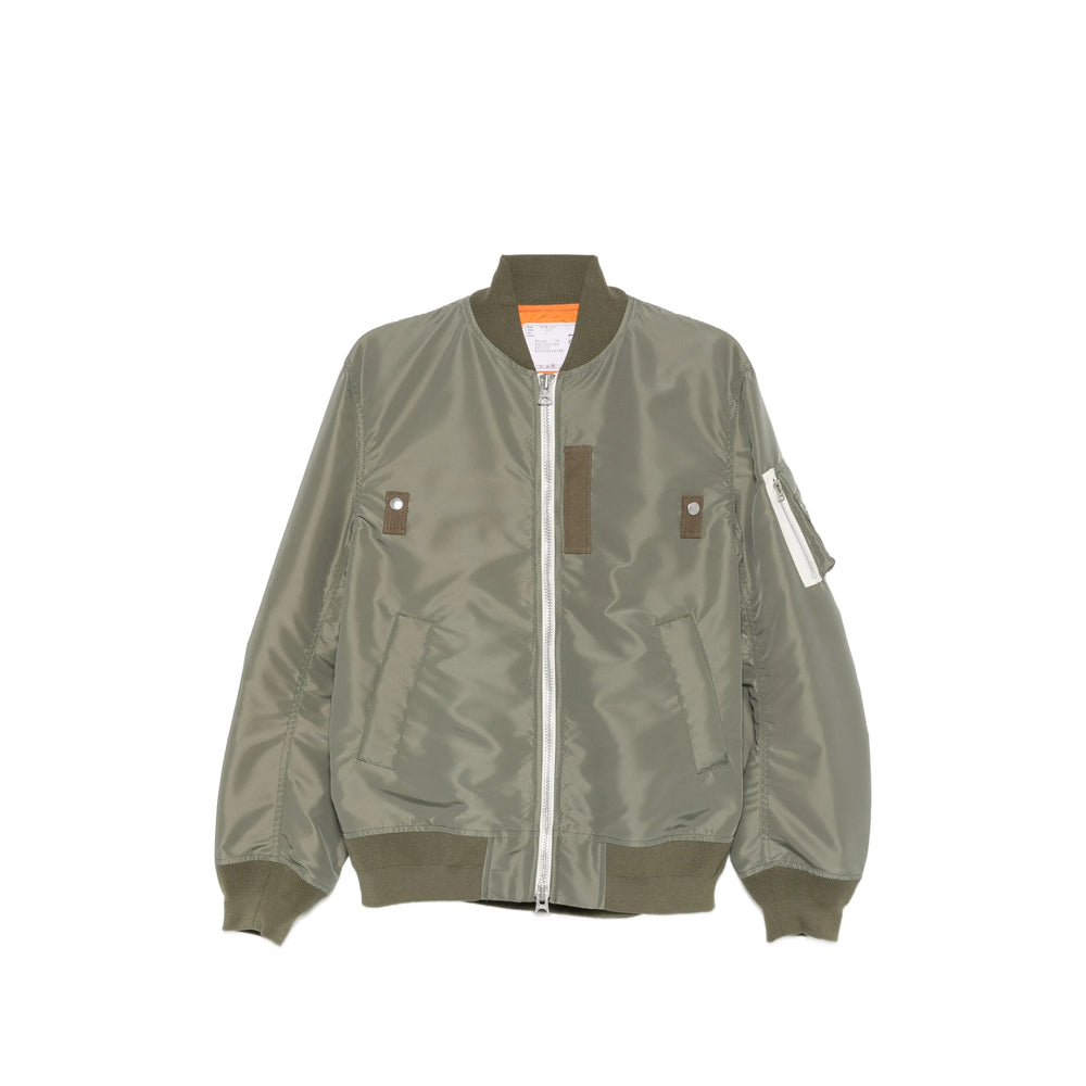 Sacai Green Jackets - Bomber Jackets Men SACAI