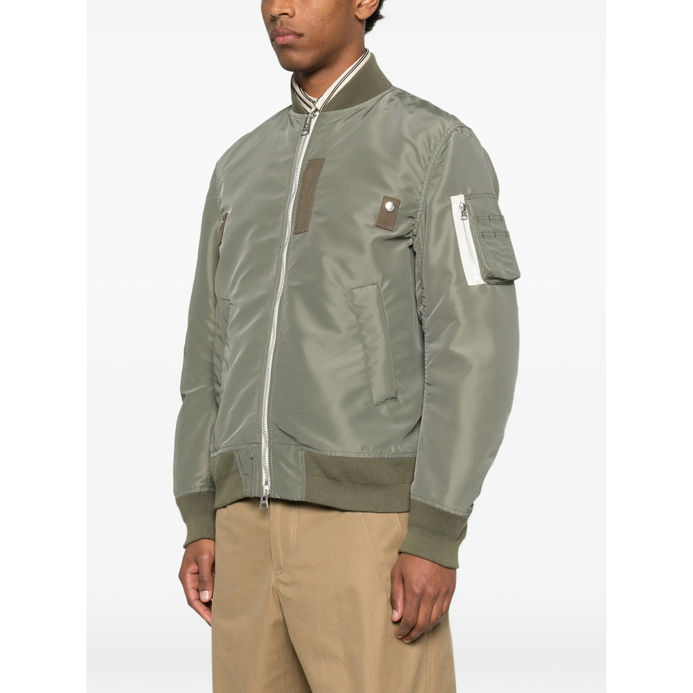 Sacai Green Jackets - Bomber Jackets Men SACAI