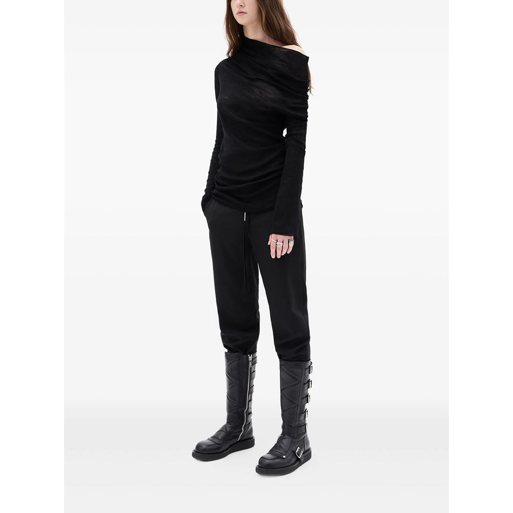 Ann Demeulemeester Black Tops - T-Shirts & Jerseys Women ANN DEMEULEMEESTER
