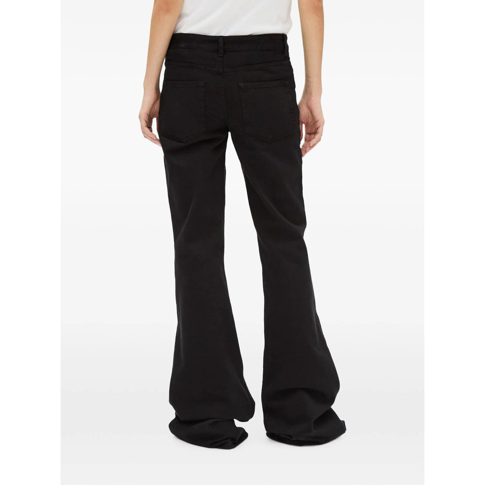 Ann Demeulemeester Black Denim - Flared Jeans Women ANN DEMEULEMEESTER