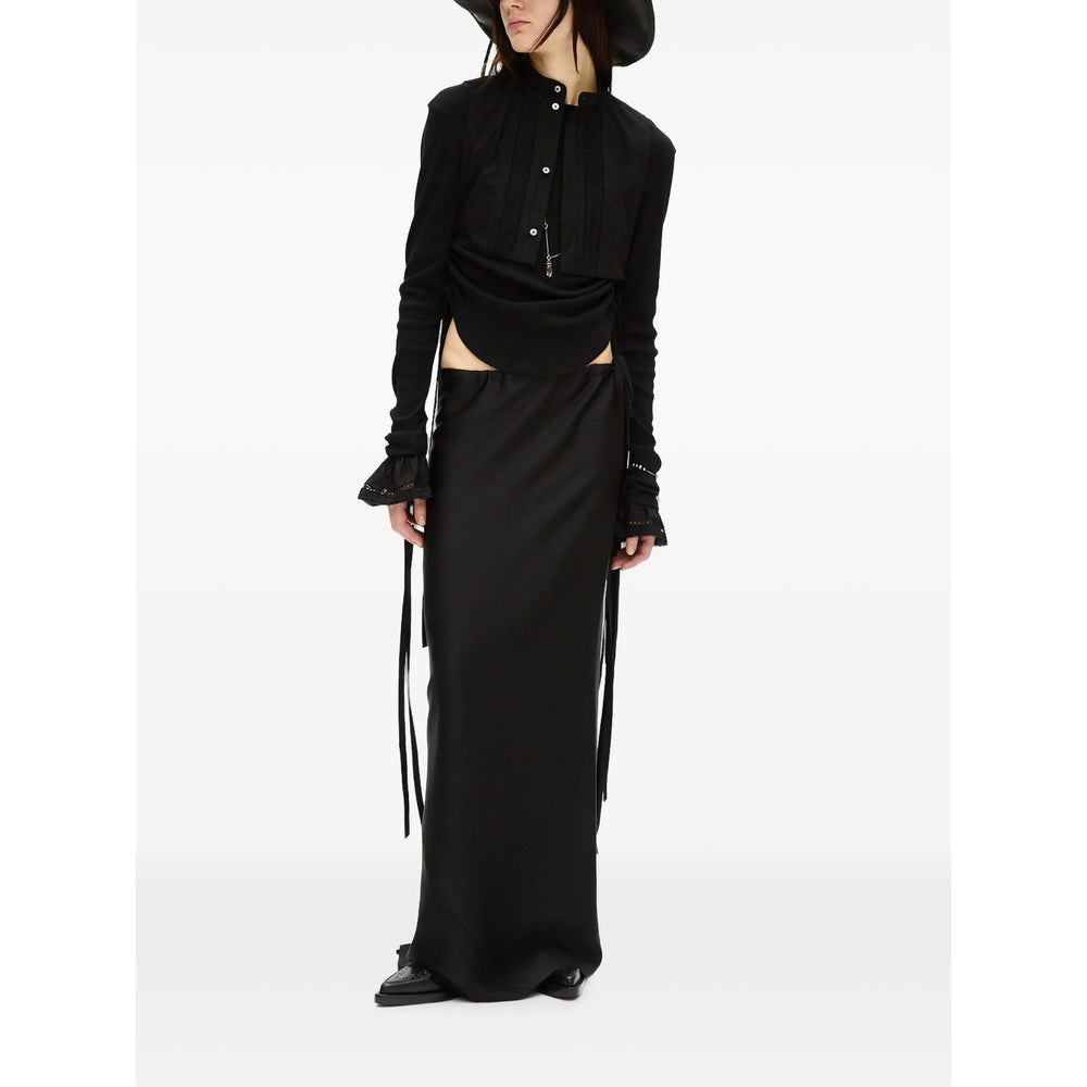 Ann Demeulemeester Black Bracelets Women ANN DEMEULEMEESTER