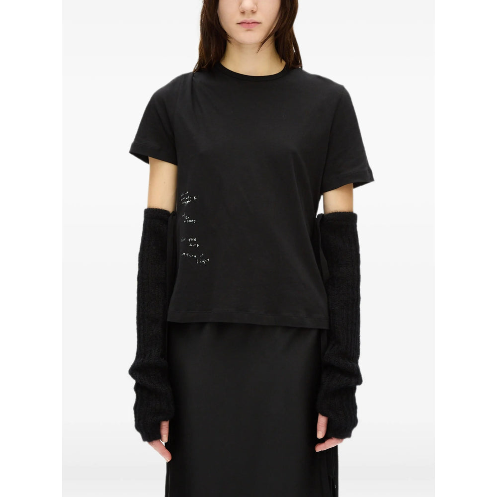 Ann Demeulemeester Black Gloves Women ANN DEMEULEMEESTER
