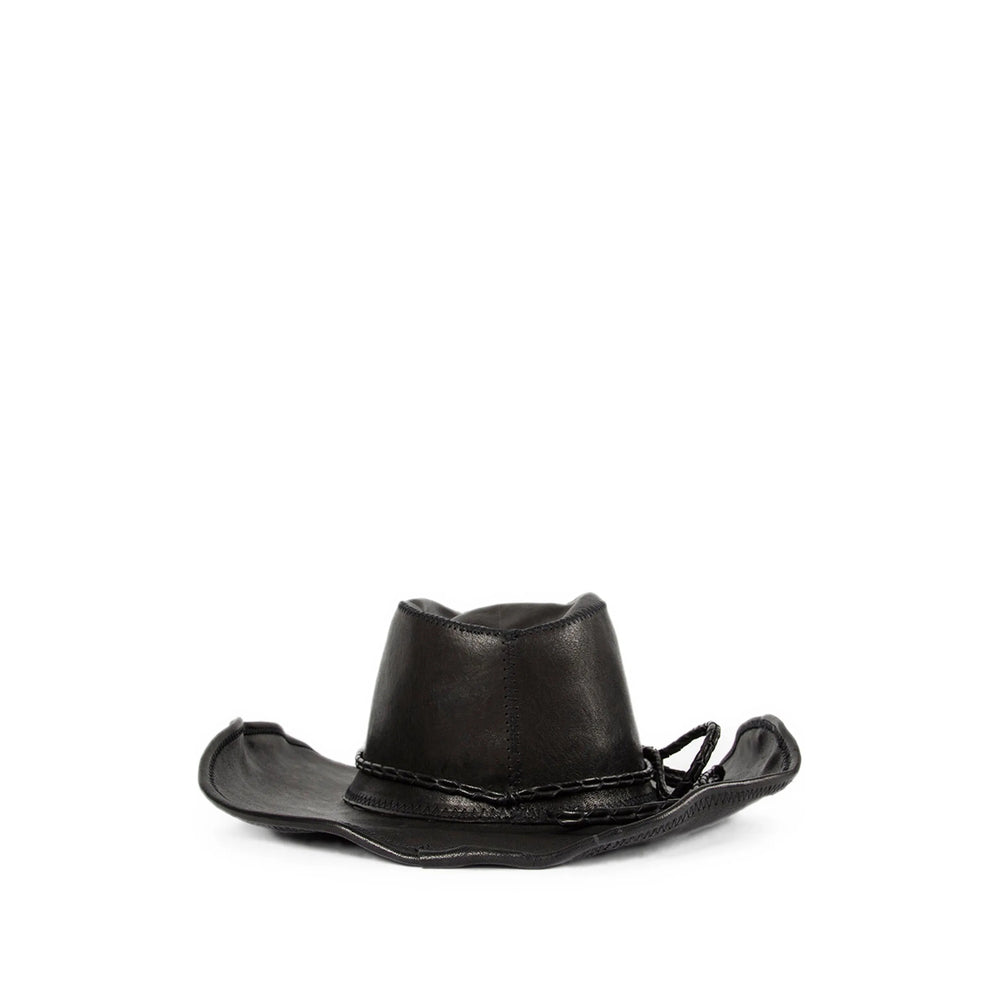 Ann Demeulemeester Black Hats Women ANN DEMEULEMEESTER