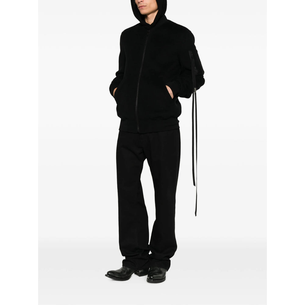 Ann Demeulemeester Black Jackets - Bomber Jackets Men ANN DEMEULEMEESTER
