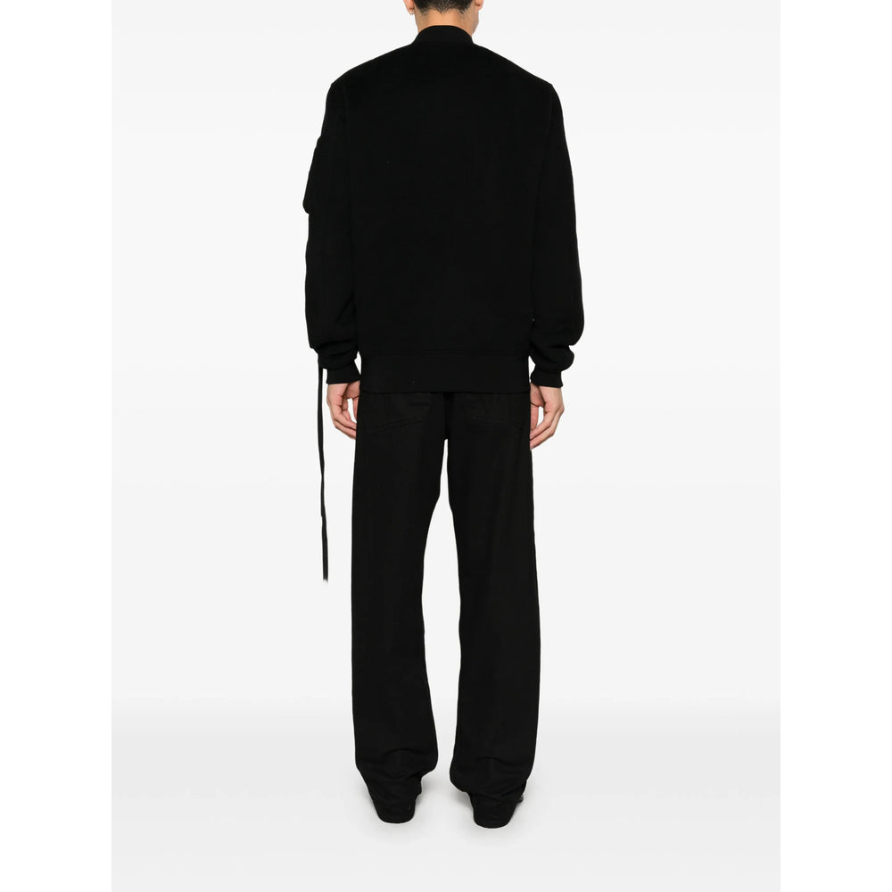 Ann Demeulemeester Black Jackets - Bomber Jackets Men ANN DEMEULEMEESTER