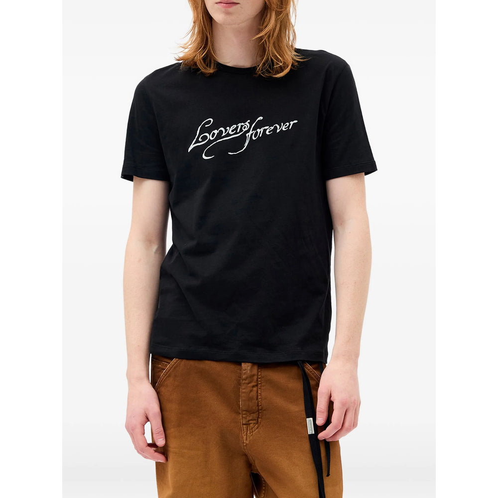 Ann Demeulemeester Black T-Shirts & Vests - T-Shirts Men ANN DEMEULEMEESTER
