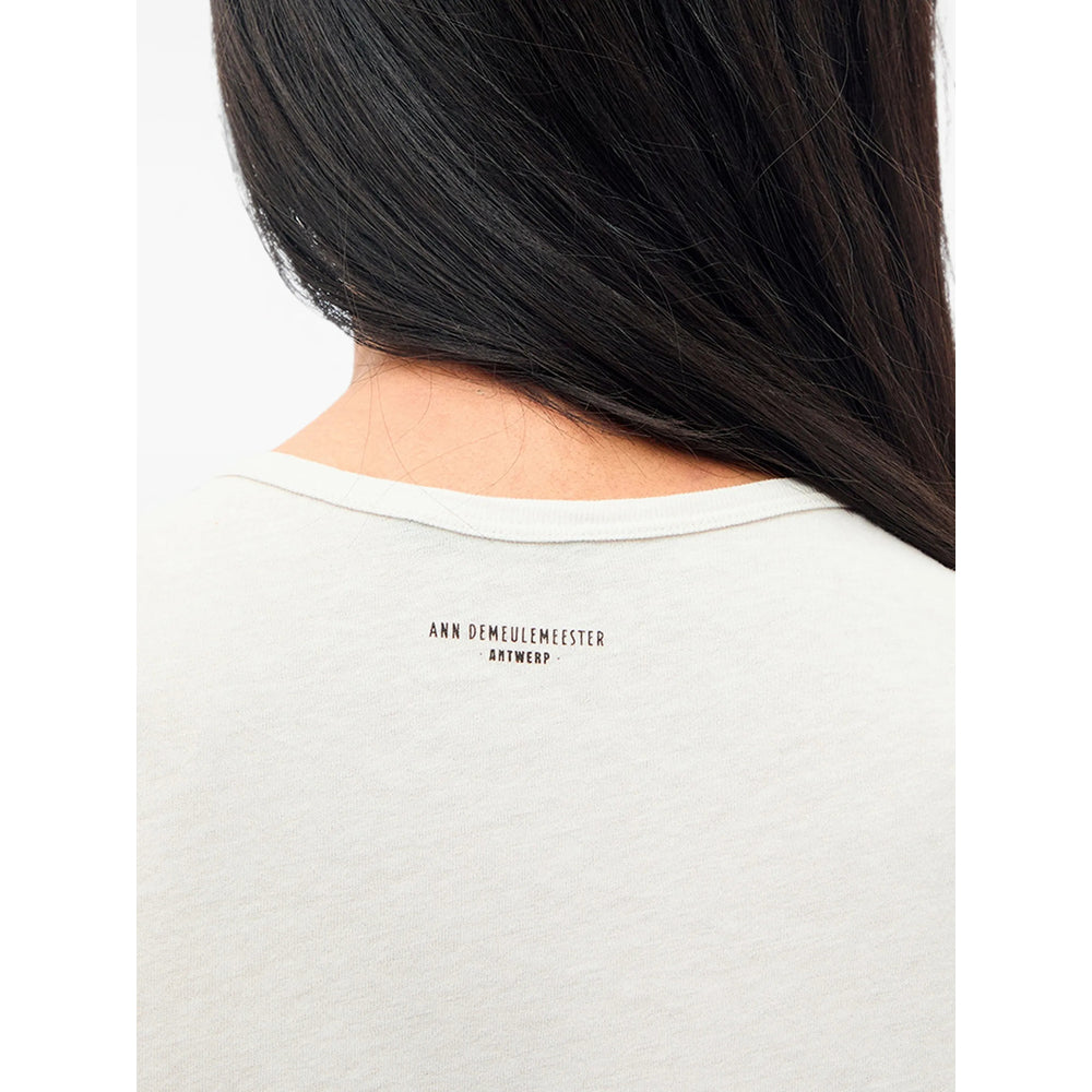 Ann Demeulemeester White T-Shirts & Vests - T-Shirts Men ANN DEMEULEMEESTER