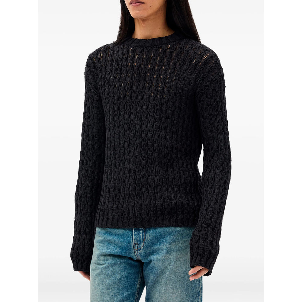 Ann Demeulemeester Black Sweaters & Knitwear - Jumpers Men ANN DEMEULEMEESTER