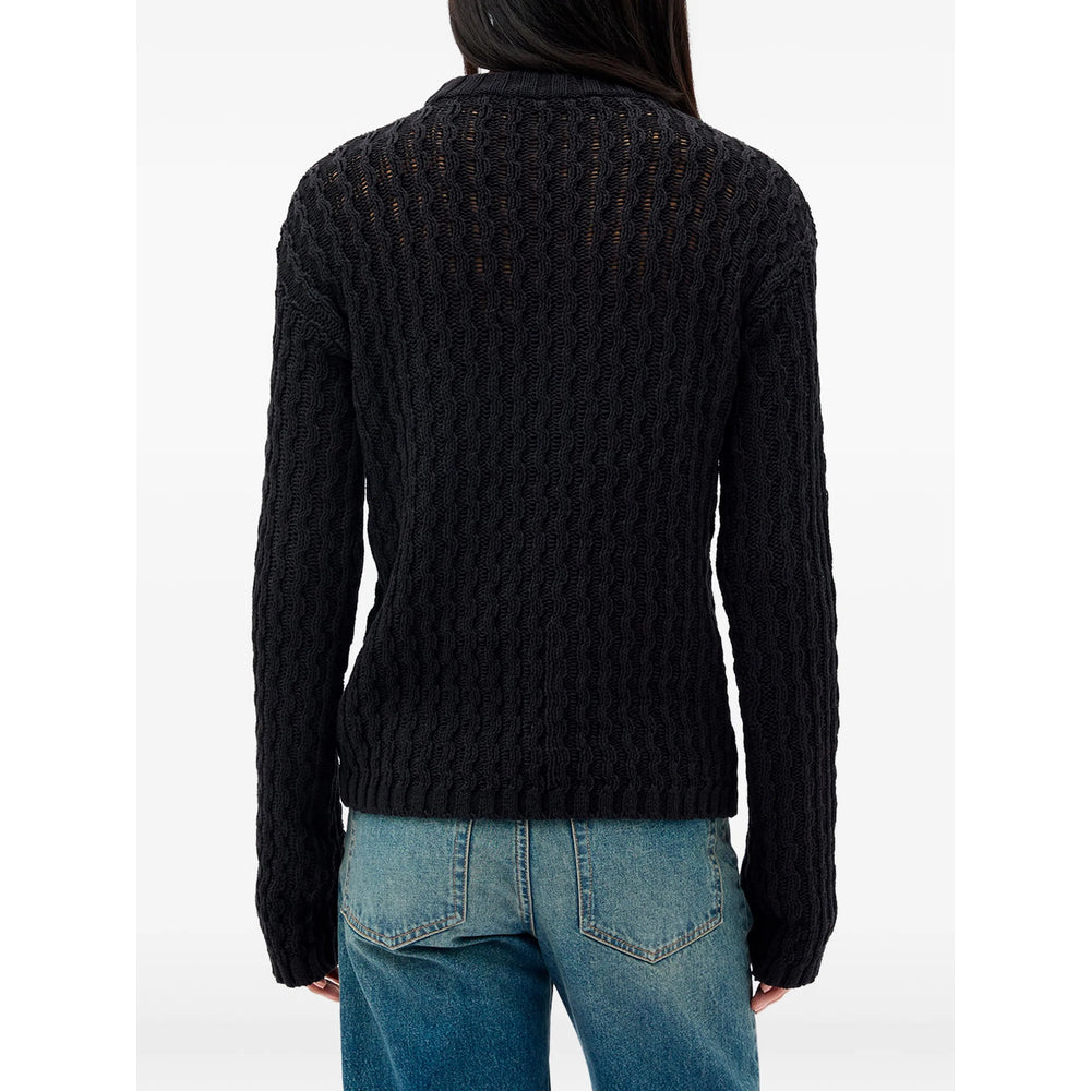 Ann Demeulemeester Black Sweaters & Knitwear - Jumpers Men ANN DEMEULEMEESTER