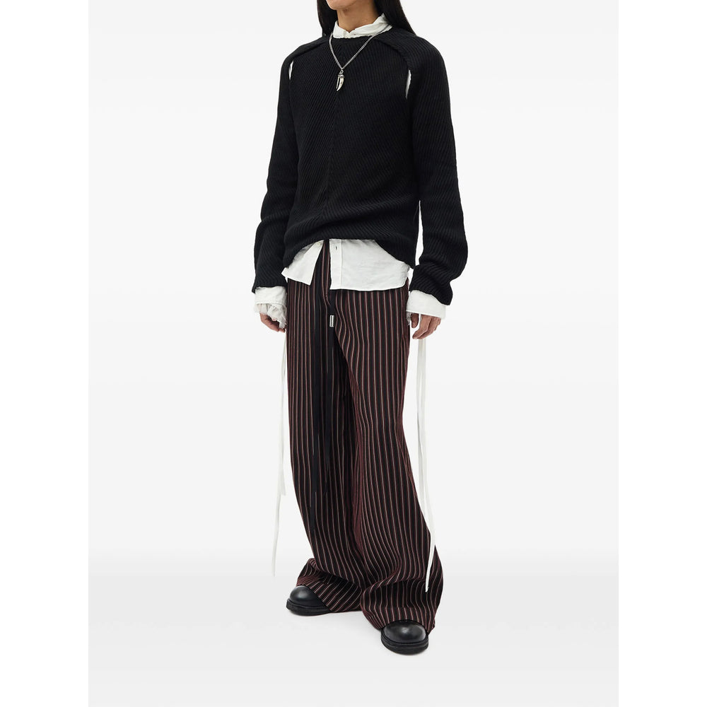 Ann Demeulemeester Black Sweaters & Knitwear - Jumpers Men ANN DEMEULEMEESTER