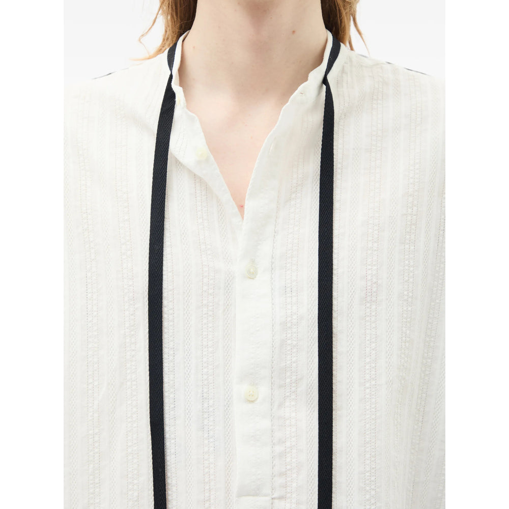 Ann Demeulemeester White Shirts Men ANN DEMEULEMEESTER