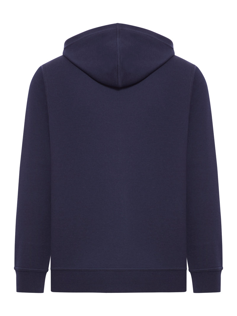 Brunello Cucinelli Men Double Cotton, Cashmere And Silk Sweatshirt Topwear With Zip And Hood BRUNELLO CUCINELLI