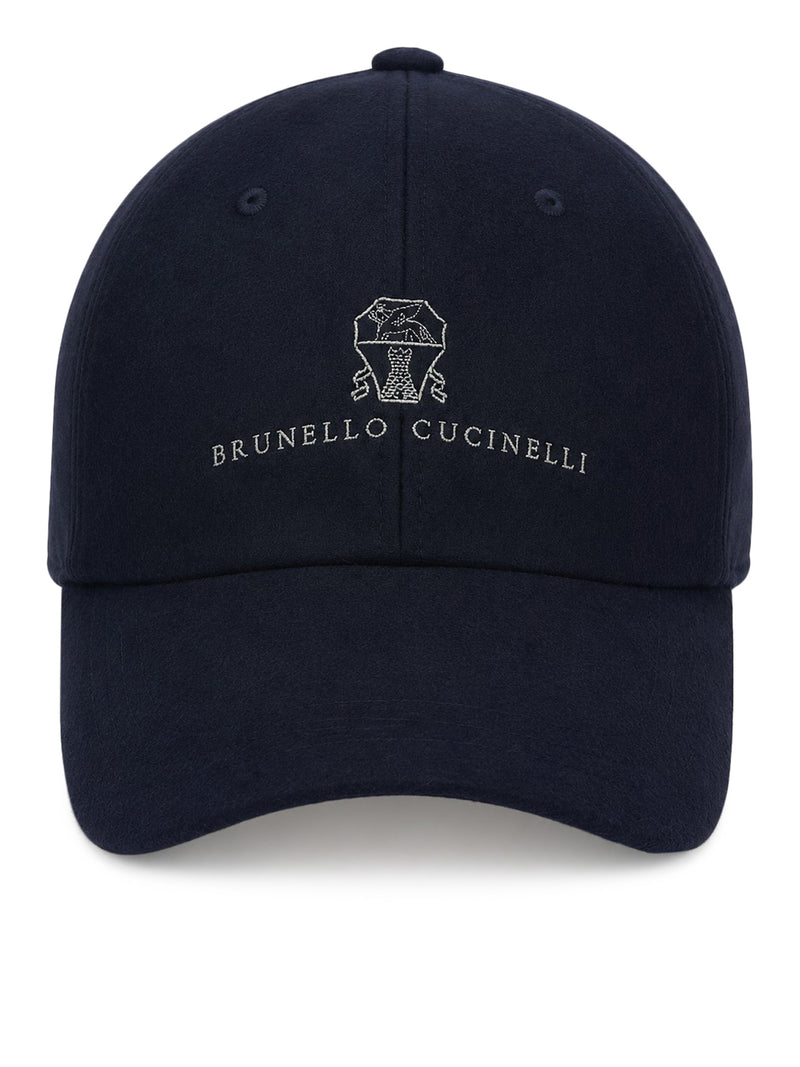 Brunello Cucinelli Men Wool Baseball Hat BRUNELLO CUCINELLI