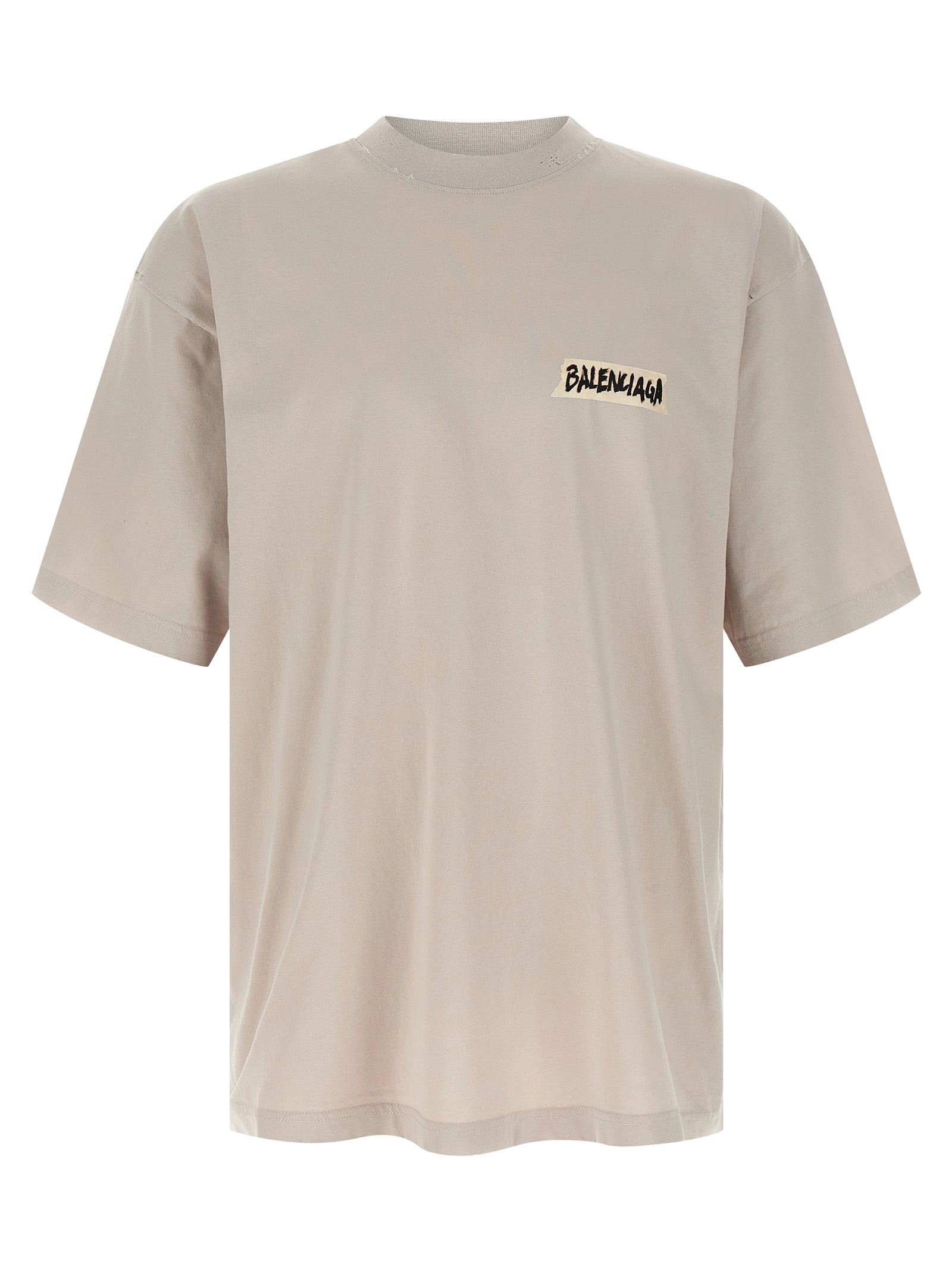Balenciaga Men 'Masking Tape' T-Shirt BALENCIAGA