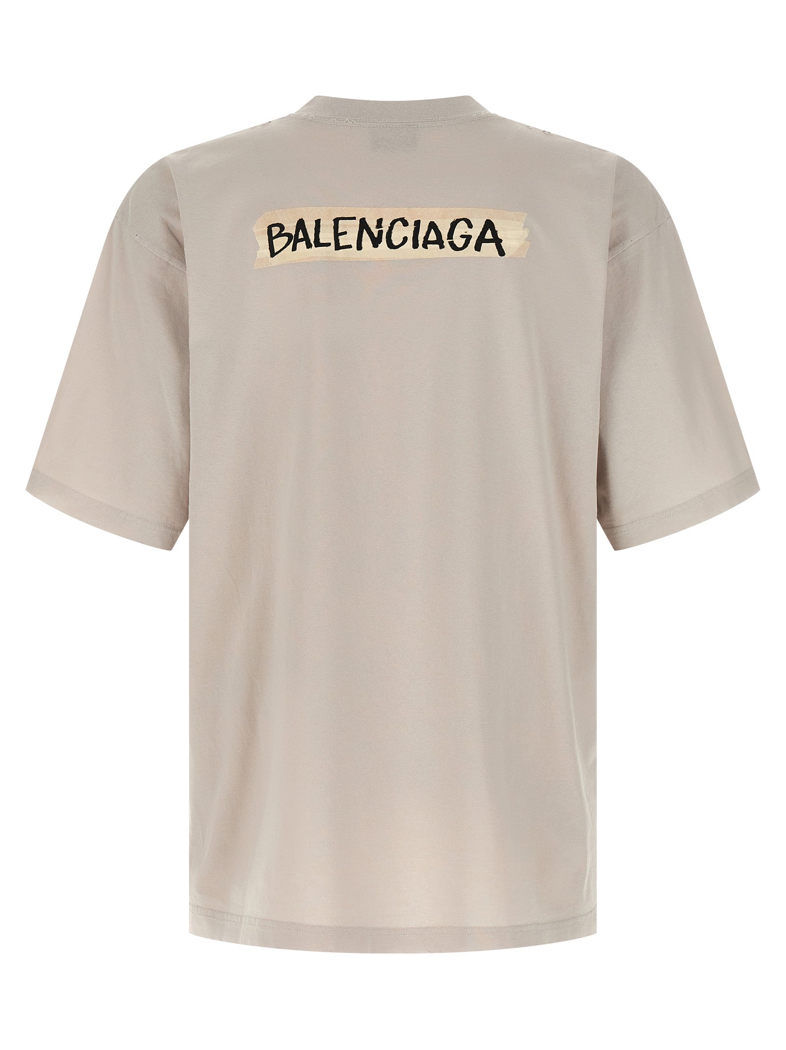 Balenciaga Men 'Masking Tape' T-Shirt BALENCIAGA