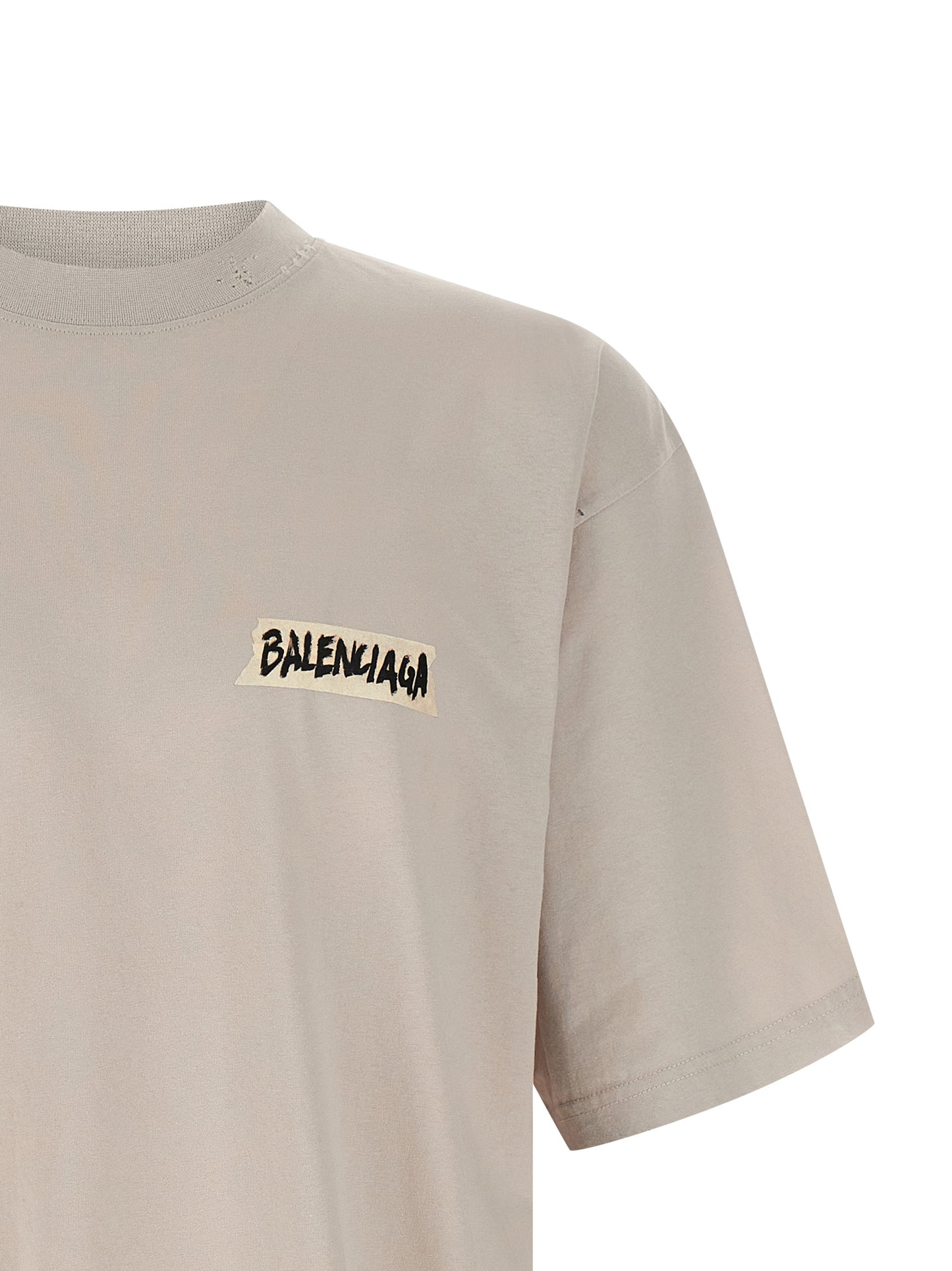 Balenciaga Men 'Masking Tape' T-Shirt BALENCIAGA