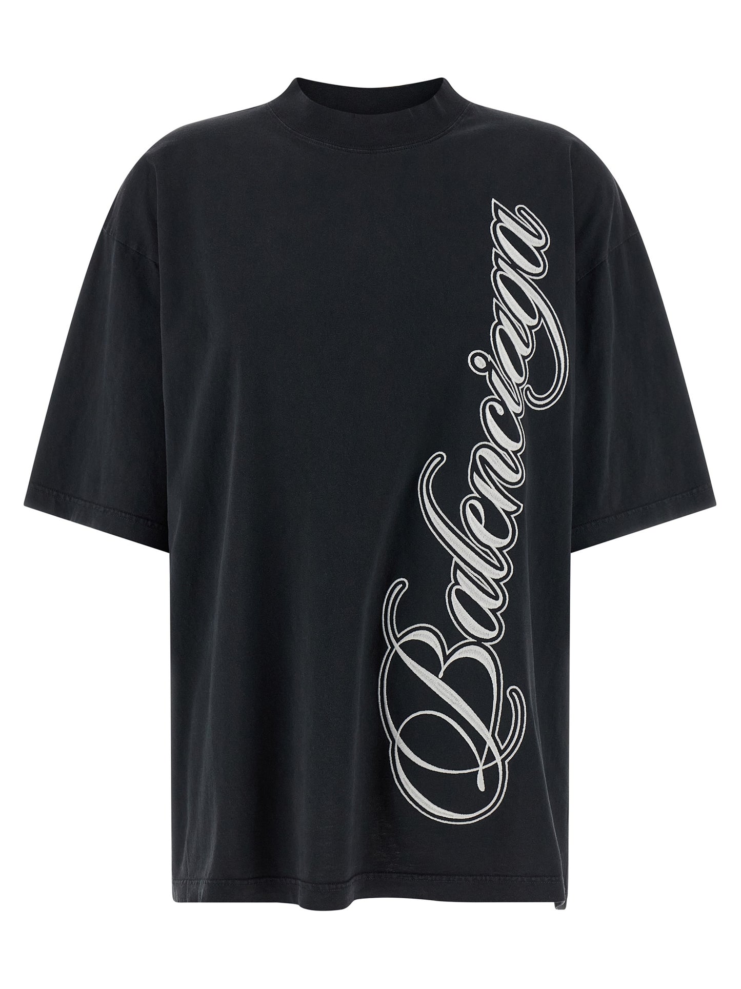 Balenciaga Women 'Cursive' T-Shirt BALENCIAGA