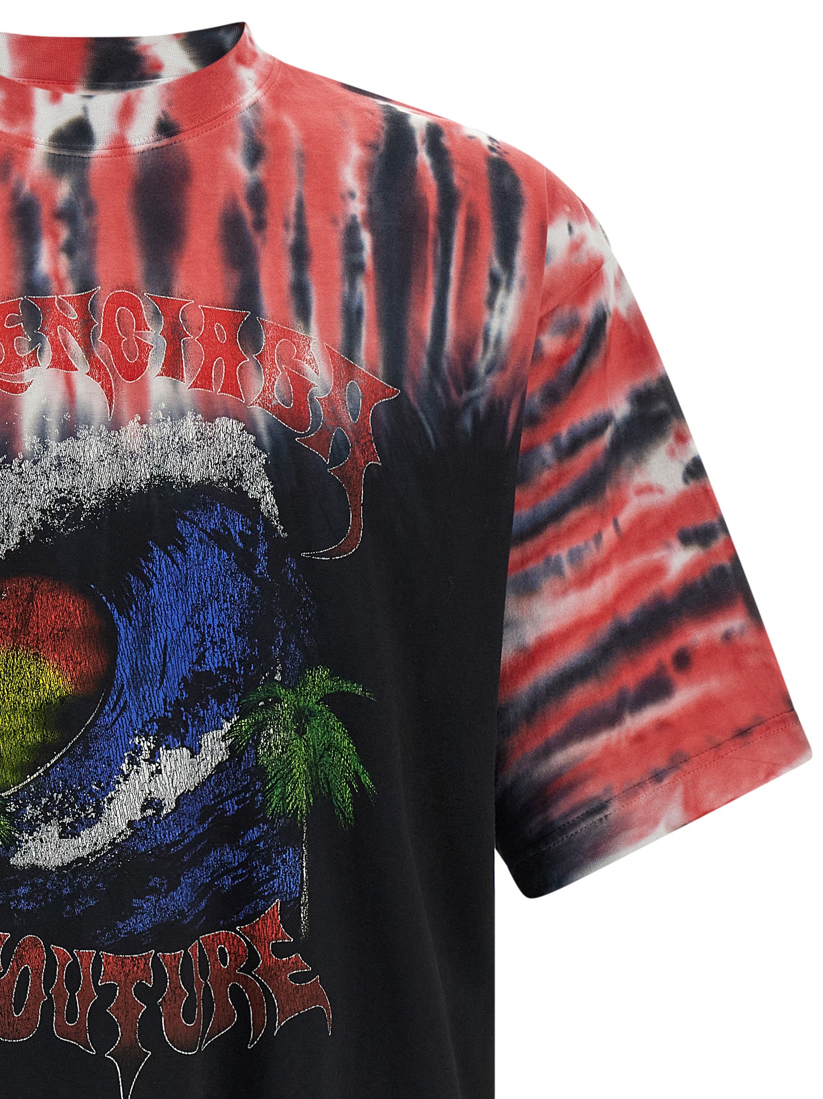 Balenciaga Men 'Extreme Tie Dye' T-Shirt BALENCIAGA