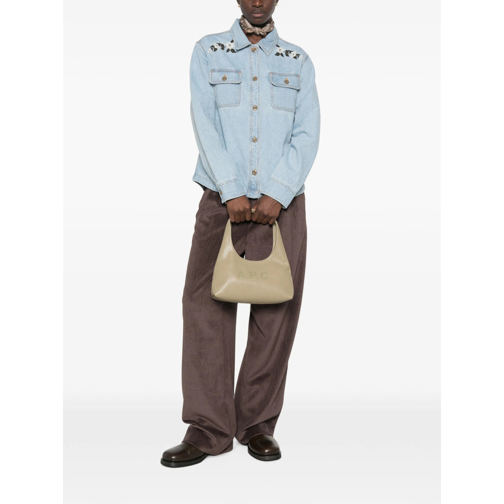 A.P.C. Neutrals Tote Bags Women A.P.C.