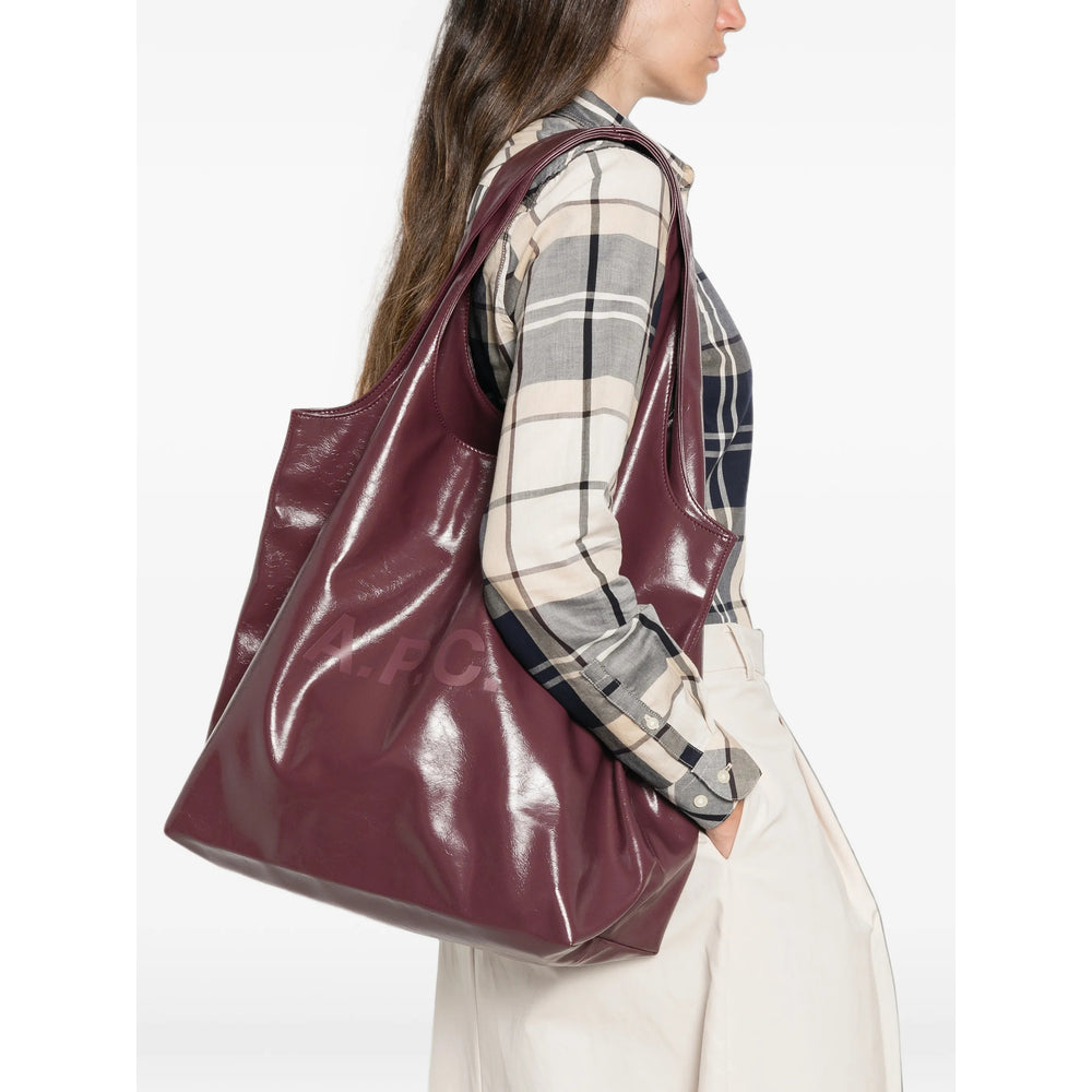 A.P.C. Red Tote Bags Women A.P.C.