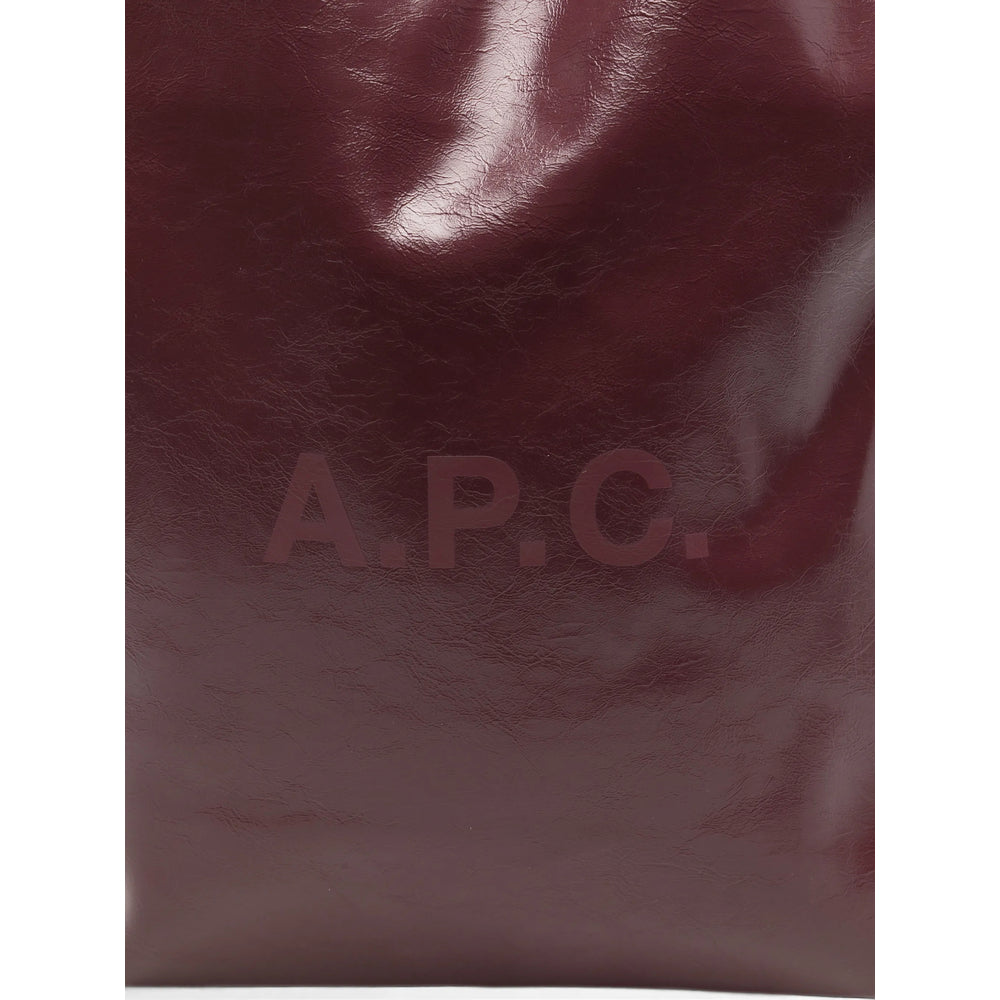 A.P.C. Red Tote Bags Women A.P.C.