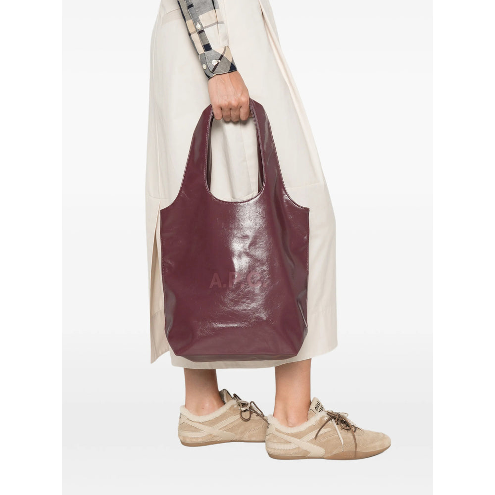 A.P.C. Red Tote Bags Women A.P.C.