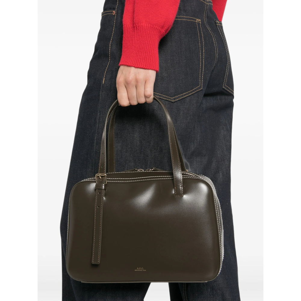 A.P.C. Brown Shoulder Bags Women A.P.C.