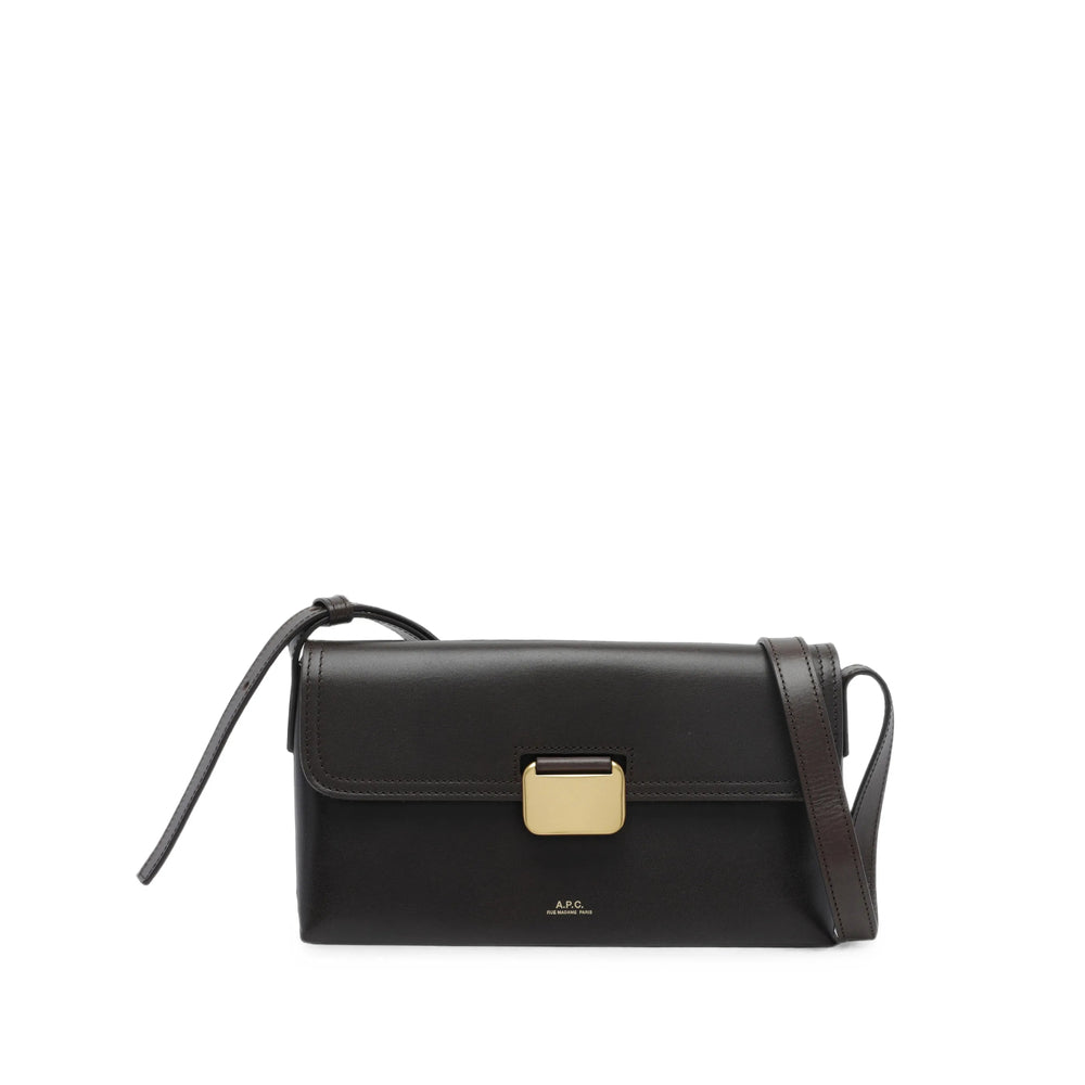 A.P.C. Brown Shoulder Bags Women A.P.C.
