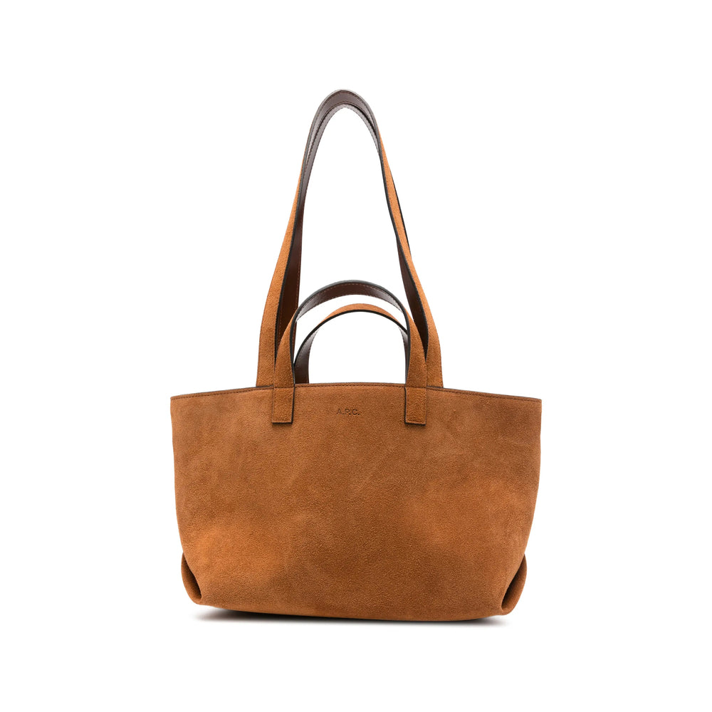 A.P.C. Brown Tote Bags Women A.P.C.