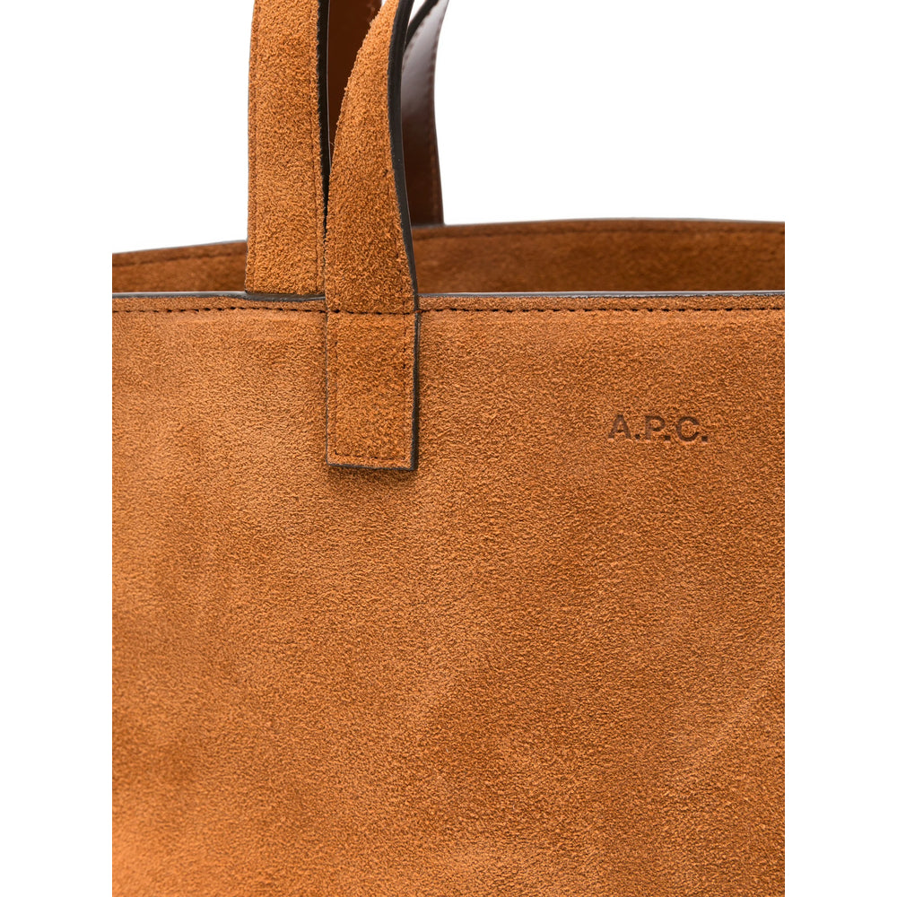 A.P.C. Brown Tote Bags Women A.P.C.