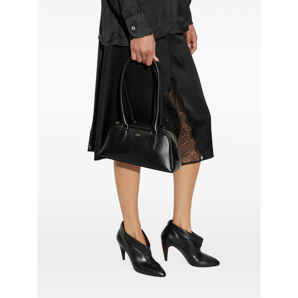 A.P.C. Black Shoulder Bags Men Men A.P.C.