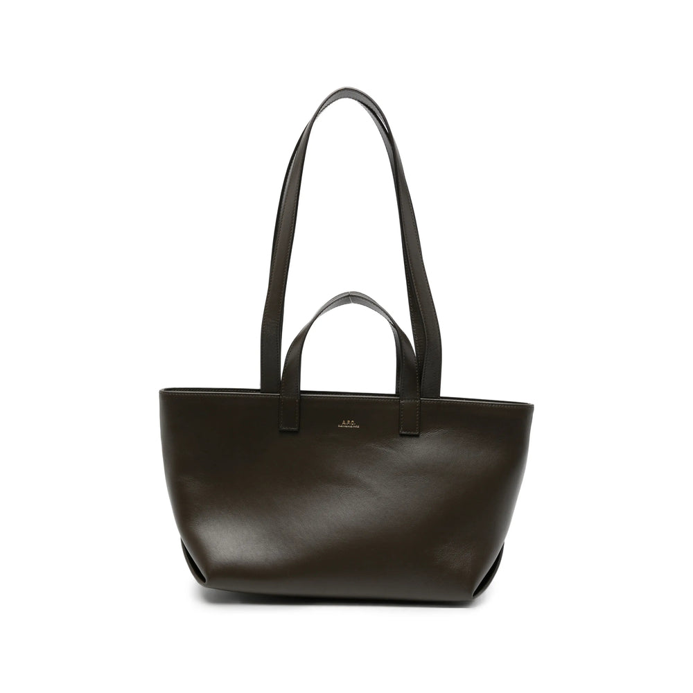 A.P.C. Brown Tote Bags Women A.P.C.