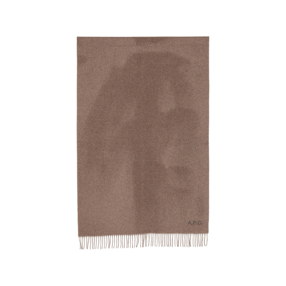 A.P.C. Brown Scarves Women A.P.C.