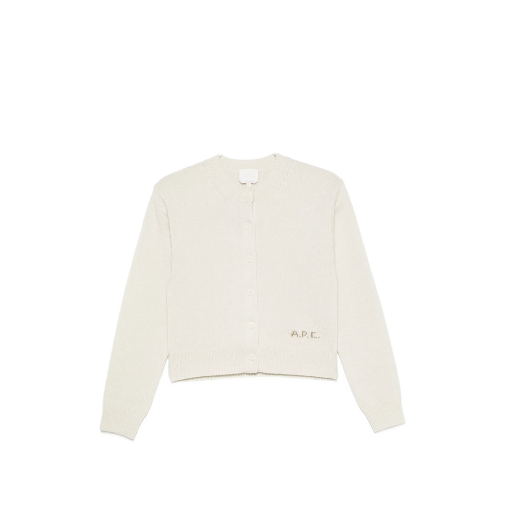 A.P.C. Neutrals Knitwear - Cardigans Women
